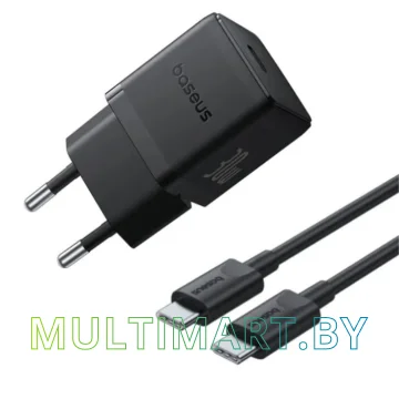 Сетевое зарядное Baseus Palm Fast Charger 1C 30W P10111605113-01 (черный)